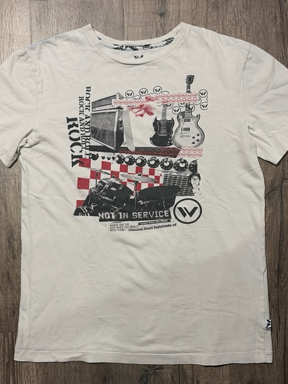 Shaun White Rock and Roll Graphic T-Shirt XL